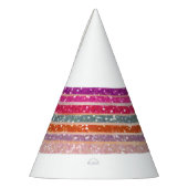 Rainbow-Party Partyhütchen (Links)