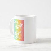 Rainbow Passion Blume Kaffeetasse (Vorderseite Links)