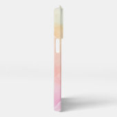 Rainbow Pastel Ästhetik iPhone Hülle (Rechte Seite)