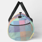 Rainbow Pastel Colour Buffalo Karo Kariert 90er Ja Duffle Bag (Rechts)