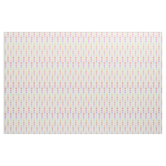 Rainbow Pastel Dots Muster Stoff (Yard (91,4 cm))
