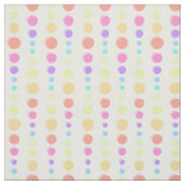 Rainbow Pastel Dots Muster Stoff (Muster)