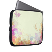 Rainbow Pastel Florals Laptopschutzhülle (Vorne Rechts)