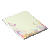 Rainbow Pastel Florals Notizblock (angewinkelt)