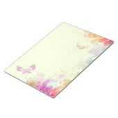 Rainbow Pastel Florals Notizblock (angewinkelt)