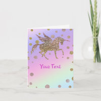 Rainbow Pastel Gold Dots Unicorn Geburtstagsparty
