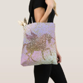 Rainbow Pastel Gold Glitzer Unicorn Tasche (Von Nahem)