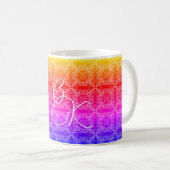 Rainbow Pastel Kaffeetasse (VorderseiteRechts)