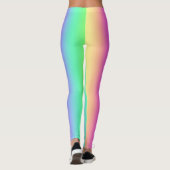 Rainbow Pastel Leggings (Rückseite)