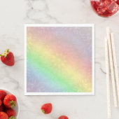 Rainbow Pastel Mandala Design Serviette (Beispiel)