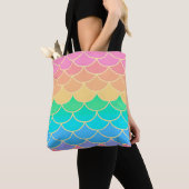 Rainbow Pastel Mermaid Tasche (Von Nahem)