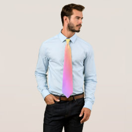 Rainbow Pastel Ombré Pink Lila 4Matt Krawatte