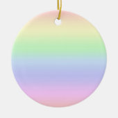 Rainbow Pastel Ornament (Vorne)
