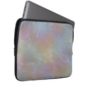 Rainbow Pastel Spritzer Holographic Laptopschutzhülle (Vorne Rechts)