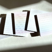 Rainbow Pastel Stricknotizen Post-it Klebezettel