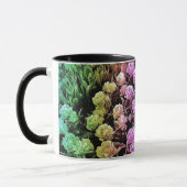 Rainbow Pastel Tulips Tasse (Links)