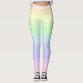 Rainbow Pastels Leggings (Vorderseite)