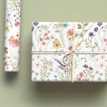 Rainbow Pastors Wasserfarbe Wildblume Wiese Geschenkpapier Set<br><div class="desc">Lassen Sie Ihre Geschenke mit dem bezaubernden Charme unserer Regenbogenpastells Aquarellfarben Wildblume Wiesenwrapping Paper Sheets einfließen. Diese Blätter sind perfekt für Geburtstage, Babyduschen und jeden besondere Anlass geeignet und bieten eine lebendige Auswahl an handbemalten Wildblumen in sanften Regenbogenpasten. Die schöne Mischung von Farben und zarten botanischen Mustern schaffen eine ruhige...</div>