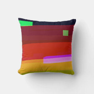 Rainbow Patches Kissen