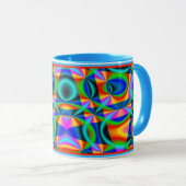 RAINBOW PATCHWORT Tasse (VorderseiteRechts)