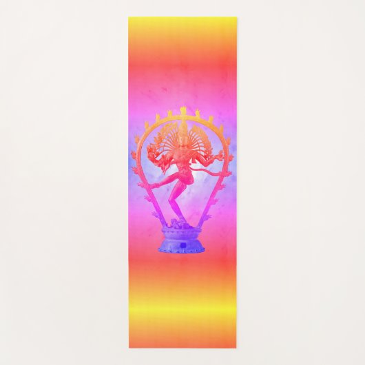 Rainbow Patels Shiva Yoga Mat Yogamatte (Vorderseite)