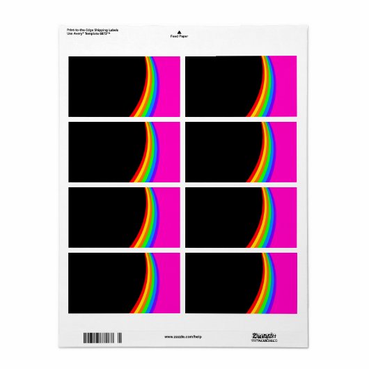 RAINBOW PATTERN (Vorne)