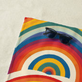 Rainbow Pattern Abstrakt Strandtuch (Beispiel)
