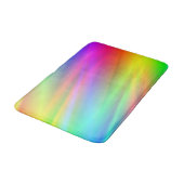 Rainbow Pattern Badematte (Schrägansicht)