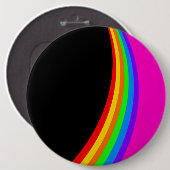 RAINBOW PATTERN BUTTON (Vorne & Hinten)
