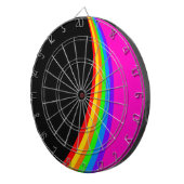 RAINBOW PATTERN DARTSCHEIBE (Vorderseite rechts)