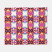 Rainbow Pattern Fleecedecke (Vorderseite (Horizontal))