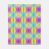 Rainbow Pattern Fleecedecke (Vorderseite)