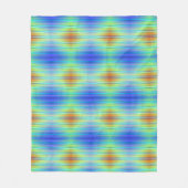 Rainbow Pattern Fleecedecke (Vorderseite)
