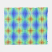 Rainbow Pattern Fleecedecke (Vorderseite (Horizontal))