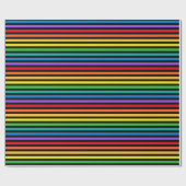 Rainbow Pattern Geschenkpapier (Flach)