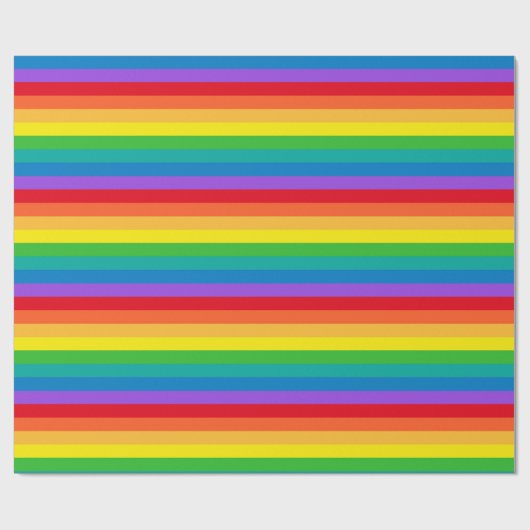 Rainbow Pattern Geschenkpapier (Flach)