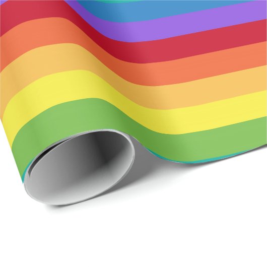 Rainbow Pattern Geschenkpapier (Rolleneckpunkt)