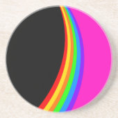 RAINBOW PATTERN GETRÄNKEUNTERSETZER (Vorne)