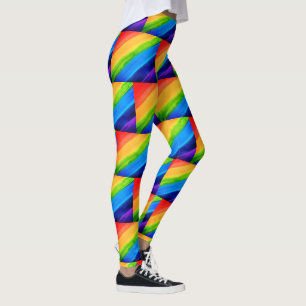 Rainbow Pattern Leggings