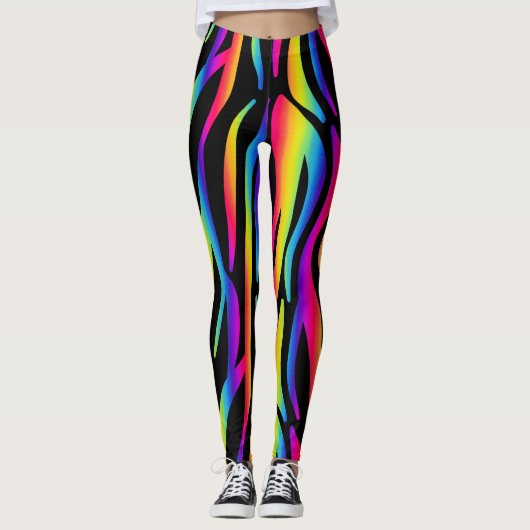 Rainbow Pattern Leggings (Vorderseite)