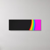 RAINBOW PATTERN LEINWANDDRUCK (Vorderseite)
