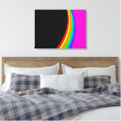 RAINBOW PATTERN LEINWANDDRUCK (Insitu (Schlafzimmer))
