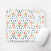 Rainbow Pattern Mousepad (Mit Mouse)