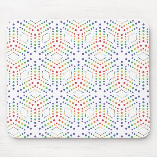 Rainbow Pattern Mousepad (Vorne)