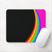 RAINBOW PATTERN MOUSEPAD (Mit Mouse)