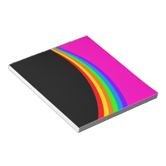 RAINBOW PATTERN NOTIZBLOCK (angewinkelt)