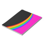 RAINBOW PATTERN NOTIZBLOCK (Rotiert)