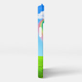 Rainbow Pattern Personalisiert iPhone Hülle (Rechte Seite)