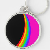 RAINBOW PATTERN SCHLÜSSELANHÄNGER (Vorne)