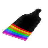 RAINBOW PATTERN SCHNEIDEBRETT (Ecke)